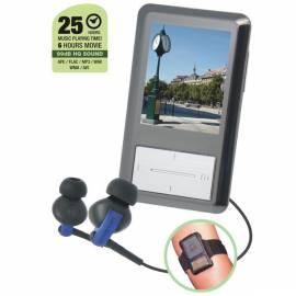 MP3-Player EMGETON Kult E8 4 GB Silber/grau