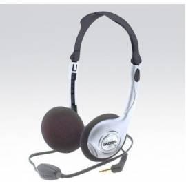 Kopfhörer KOSS KTX 8 schwarz/silber Gebrauchsanweisung