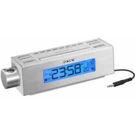 Clock Radio SONY ICF-C717PJ Silber Gebrauchsanweisung