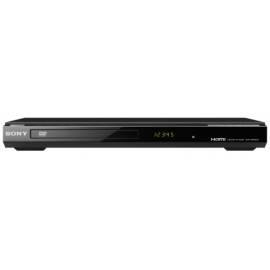 DVD-Player SONY DVP-SR600H schwarz Gebrauchsanweisung