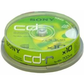 SONY Recording Media 10CDQ80NSPD
