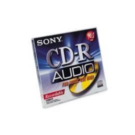 SONY Recording Media CRM80 Gebrauchsanweisung