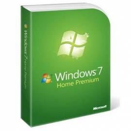 MICROSOFT Windows 7 Home Premium Tschechische Softwareupgrade Gebrauchsanweisung