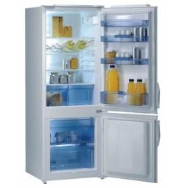 Bedienungsanleitung für Kombination Kühlschrank mit Gefrierfach GORENJE RK4236W weiss
