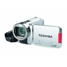 Bedienungsanleitung für TOSHIBA Camileo Taschen Videokamera (PX1577E-1CAM) Silber