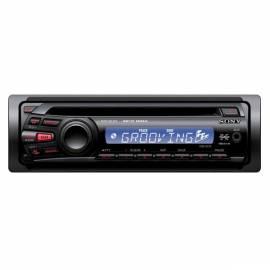 Benutzerhandbuch für Autoradio mit CD-SONY-CDXGT25 schwarz