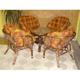 BAHAMA-Sofa-set 4 + 1-dunkel Polstr-XL (S001TXL4) - Anleitung