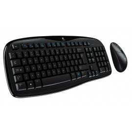 LOGITECH Desktop EX100 Tastatur CZ, USB + PS/2 (967713-0128) schwarz