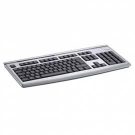 Tastatur FUJITSU SLIM MF uns GB (S26381-K370-V534) schwarz/silber
