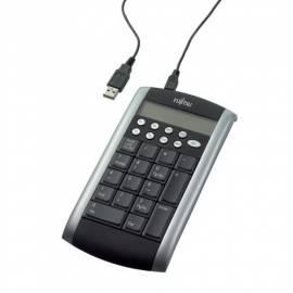 Tastatur FUJITSU KB NUM CALC U.S. (S26381-K272-L410) schwarz