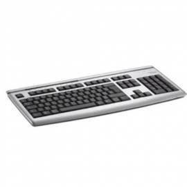Tastatur FUJITSU KB Slim MF CZ/SK (S26381-K370-V504) schwarz/silber