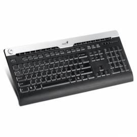 GENIUS Slimstar Tastatur 320 (31310406115) schwarz