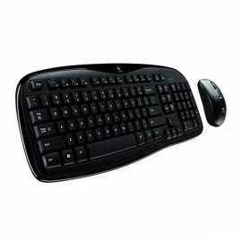 Tastatur LOGITECH Wireless Desktop MK250 (920-002667) schwarz