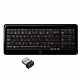 Tastatur LOGITECH K340 Wireless Keyboard (920-001987) schwarz