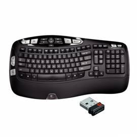 Tastatur LOGITECH K350 Wireless Keyboard (920-002020) schwarz