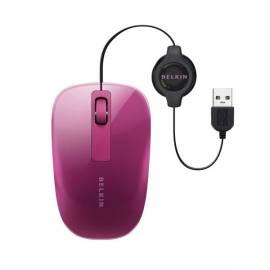 PDF-Handbuch downloadenBELKIN Optical Mouse Comfort (F5L051qqFDP) Rosa