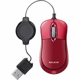 BELKIN USB optische Maus (F5L016neUSB-rot) rot