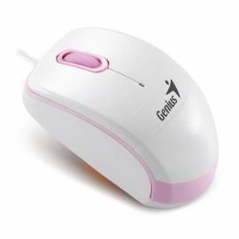 Maus GENIUS Micro Traveler 300 (31010111102) weiss/rosa Gebrauchsanweisung