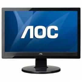 Monitor AOC 1619SWa schwarz Gebrauchsanweisung