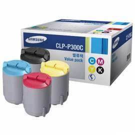 Toner SAMSUNG CLP-P300C (CLP-P300C/ELS) schwarz/rot/blau/gelb