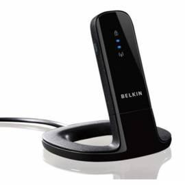 Netzwerk Prvky hat WiFi BELKIN Ethernet Wi-Fi Wireless DUAL N + USB (F6D6050nt) Gebrauchsanweisung