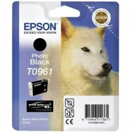 Tintenpatrone für EPSON T0961, 13ml (C13T09614010) schwarz