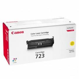 Benutzerhandbuch für Toner CANON CRG-723Y, 8 5 k Seiten (2641B002) gelb