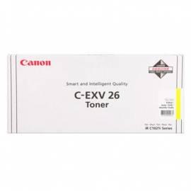 Benutzerhandbuch für Toner CANON C-EXV26Y, 6 k Seiten (1657B006) gelb