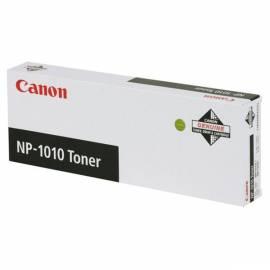 Toner CANON NP 1010, 4 k Seiten (1369A002) schwarz - Anleitung