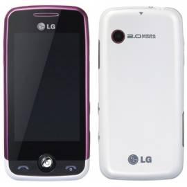 Handy LG GS 290 Cookie2 weiß/rot