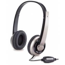 Das Headset GENIUS HS-04S2 (31710083100) schwarz/silber