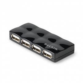 Bedienungsanleitung für USB Hub BELKIN USB 2.0 7-Port Hi-Speed Mobile (F5U701PerBLK) schwarz