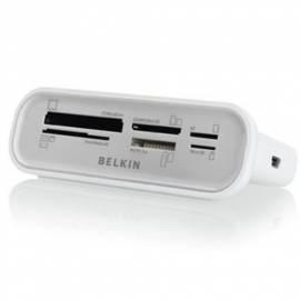 BELKIN USB Card Reader Media 56v1 (F4U003ngWHT) weiß