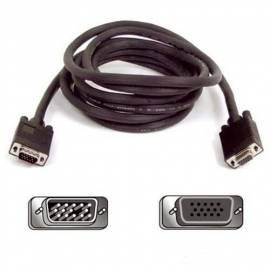 Kabel von BELKIN Pro Serie hohe Integrität VGA/SVGA 1, 8m (CC4013aej06) schwarz Gebrauchsanweisung