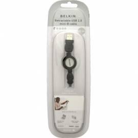 BELKIN USB-Kabel an PC und Mini-B, 0, 8 m (CU1300aed 0,8 MRC) schwarz Gebrauchsanweisung