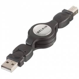 PC Kabel BELKIN USB A / B 0, 8m, Pro Serie Hi-Speed (CU1000aed0.8MRC) schwarz
