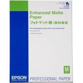 Benutzerhandbuch für Papiere an Drucker EPSON Enhanced Matte A2 (C13S042095)