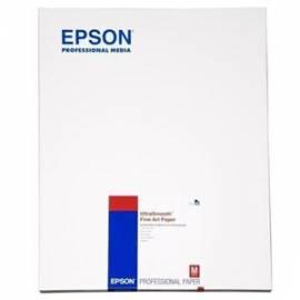 Papiere an Drucker EPSON Ultrasmooth feine A2 (C13S042105) Bedienungsanleitung