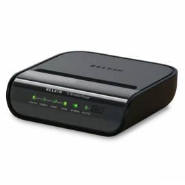 Bedienungsanleitung für NET-Steuerelemente und BELKIN WiFi Ethernet Wi-Fi Wireless + Router (F5D7234nv4-H) schwarz