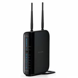 NET-Steuerelemente und BELKIN WiFi Ethernet Wi-Fi Wireless + Router (F6D6230nt4) schwarz