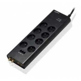 Überspannungsschutz BELKIN 230V, 8-Sockets, AV/F/tel, 2 m (BM108213ca2M) schwarz