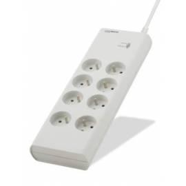 Surge Protector BELKIN 230V, 8 Eingänge, 2 m (BM108000ca2M) weiß