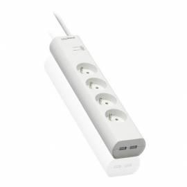 Surge Protector BELKIN 230V, 4-Sockel, 2xUSB, 2 m (BM104002ca2M) weiß - Anleitung