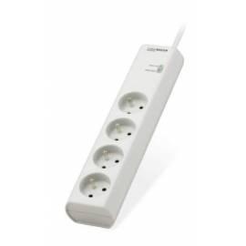 PDF-Handbuch downloadenSurge Protector BELKIN 230V, 4-Sockel, 2 m (BM104000ca2M) weiß