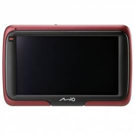 Navigationssystem GPS MIO S501 schwarz/rot