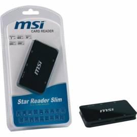 MSI StarReader Card Reader Slim 52v1 (STARREADER-SLIM) schwarz
