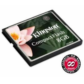 Memory Card KINGSTON 8GB (CF / 8GB) schwarz