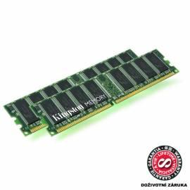 Handbuch für Speichermodul KINGSTON DDR2-800 Desktop PC CL6-Modul (KTH-XW4400C6 / 2G) grün