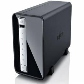 FUJITSU Networked attached Storage NAS NAS Q700 ARMAAN, 2xHDD (S26341-F103-L170) schwarz