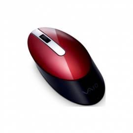 SONY Bluetooth Mouse optische Maus (VGPBMS55/r. CE) rot